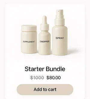 Launch a first-time-buyer starter bundle