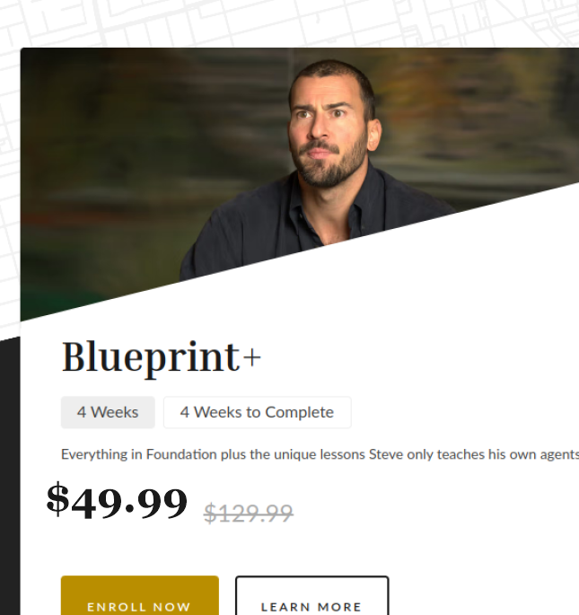 Gold Method Blueprint course priced at $49.99